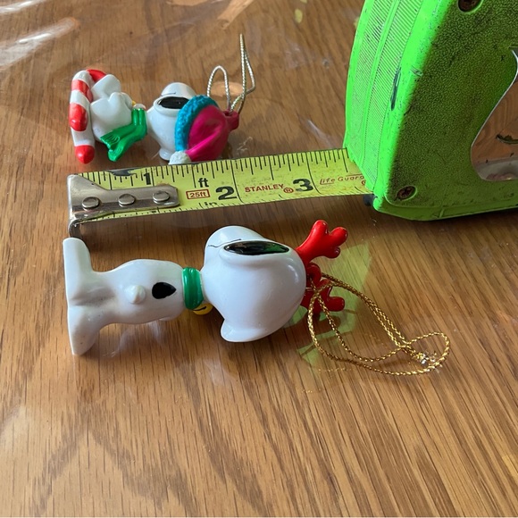 VTG Woodstock Peanuts Ornaments Snoopy Sweety Bird Holiday Decorations - Picture 5 of 5